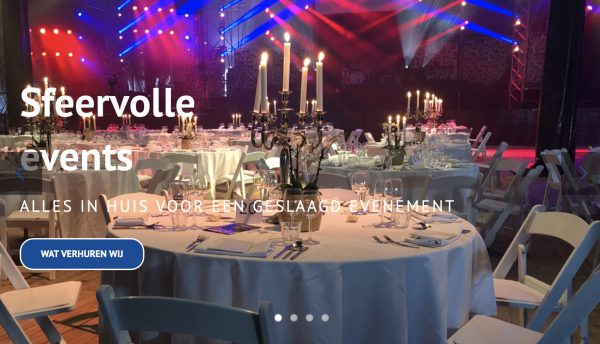 webshop evenementen verhuur